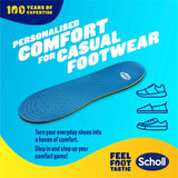 Scholl Gel Activ Casual Insoles Small (British brand)