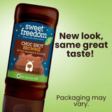 Sweet Freedom chocolate syrup Brownie flavour 350g (British brand)