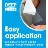 Deep Freeze Cold Patches - British product