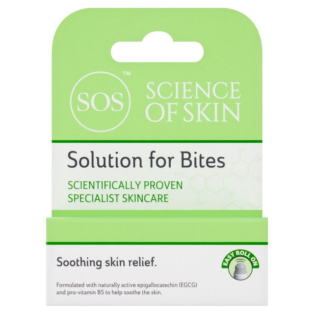 Science of Skin bite relief rollerball 5ml (British brand)