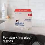 Attitude Solube Eco-Pouches dishwasher tablets - British product