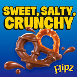 Flipz strawberry cheesecake pretzels 90g - British product