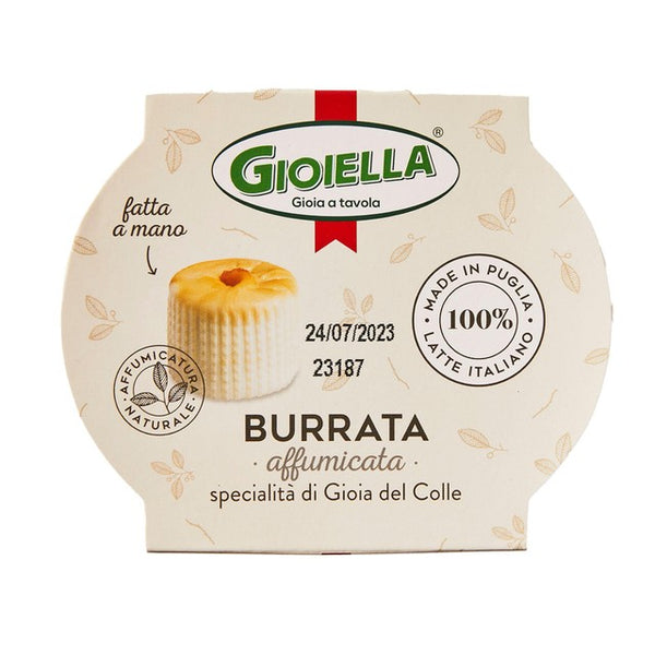 Smoked Burrata Cheese in Plastic Pot 125g