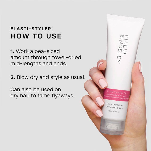 Philip Kingsley Elasti-Styler 5-in-1 Treatment hair serum 100ml, imported from the UK