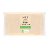M&S British Mild Cheddar cheese 550g, imported from the UK