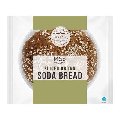 M&S M&S Irish Brown Sliced Soda Bread 400g- Buy online at McGrocer