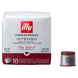 Illy dark coffee capsules 18 capsules, UK version