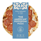 M&S M&S American Pepperoni Woodfired Stonebaked Pizza 255g- Buy online at McGrocer