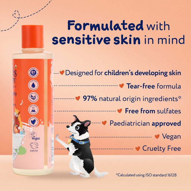 Childs Farm sweet orange hair and body wash 250ml - British product