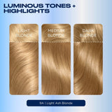 Clairol Nice'n Easy 9A Light Ash Blonde hair dye - British product