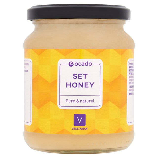 Ocado Set Honey 454g, imported from the UK