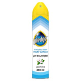 M&S Pledge Clean It Multisurface Polish Cleaner Jasmine Scent Aerosol 250ml- Buy online at McGrocer