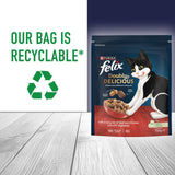 Felix dry cat food Beef Chicken & Vegetables 750g - British product