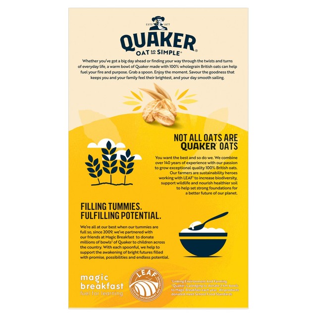 Quaker banana porridge sachets 10 sachets, imported from the UK