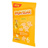 Pom-Bear cheese flavour teddy shaped potato snack multipack, imported from the UK