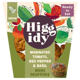 M&S Higgidy Slow-Roasted Tomato, Basil & Pine Nut Savoury Mini Muffins 130g- Buy online at McGrocer
