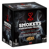 Big K BBQ wood smoking pellets cherry maple hickory blend 9kg - British product