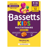 M&S Bassetts Tropical Omega-3 & Multivitamin Gummies for Kids 7-11 Years- Buy online at McGrocer