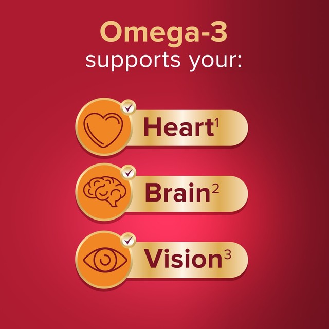 Seven Seas Omega 3 Immunity capsules with vitamin support (British brand)