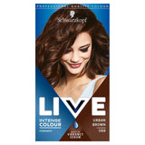 M&S Schwarzkopf Live Intense Colour 88 Urban Brown Permanent Hair Dye 142ml- Buy online at McGrocer