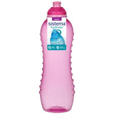 M&S Sistema Hydrate Twist 'n' Sip Pink Reusable Water Bottle 620ml- Buy online at McGrocer