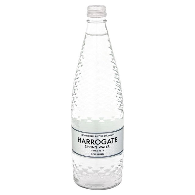 Harrogate Spring Sparkling Water 750ml Glass Bottle, UK version