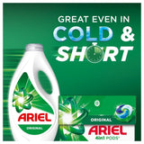 Ariel laundry detergent pods Original 60 washes - British product