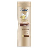 Lotion autobronzante Dove Visible Glow teinte moyenne à foncée 400 ml