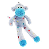 Happy Pet Sock Monkey plush dog toy, UK version