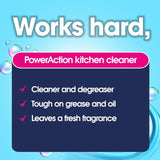 Ecozone PowerAction Kitchen Cleaner 750ml - British product