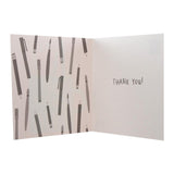 M&S thank you card with best teacher mug design 15x15cm, imported from the UK