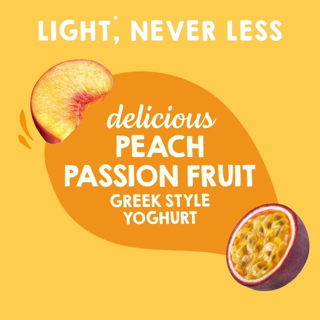 Light & Free Peach Yoghurt Multipack 4x115g, UK version