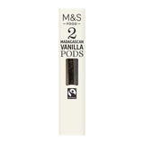 M&S M&S Fairtrade Madagascan Vanilla Pods 2 Pack- Buy online at McGrocer