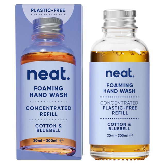 Neat hand wash refill Cotton & Bluebell, UK version