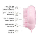 Tangle Teezer cat brush pink for short to medium fur, UK version