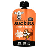 The Collective peach and apricot yoghurt pouch 90g (British brand)