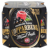 Kopparberg Mixed Fruit Cider Himbeere & Schwarze Johannisbeere 4 x 330 ml