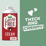 Arla LactoFree lactose-free whipping cream 250ml - British product