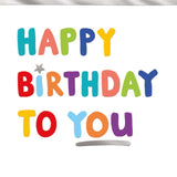 Pigment Happy Birthday To You greeting card 160x176mm, UK version
