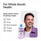 Listerine Mild Mint Alcohol Free Mouthwash 500ml, UK version