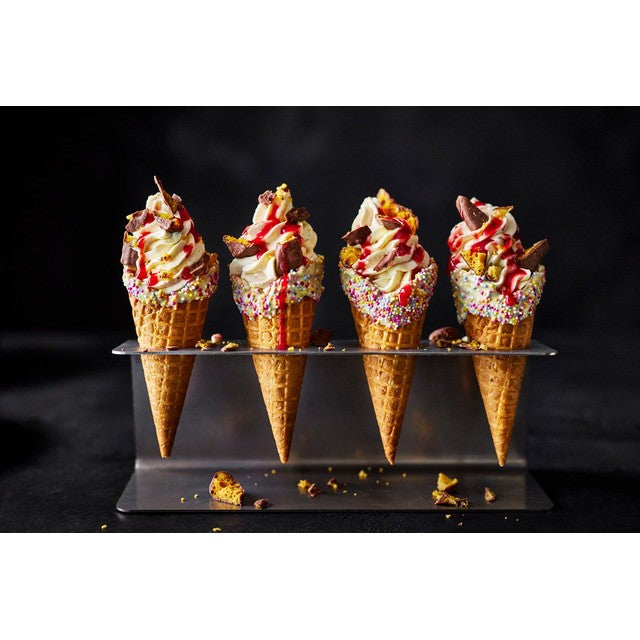 M&S continental style waffle cones 120g, imported from the UK