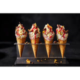 M&S continental style waffle cones 120g, imported from the UK