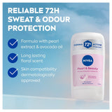 Nivea Pearl & Beauty anti-perspirant deodorant stick 50ml, imported from the UK