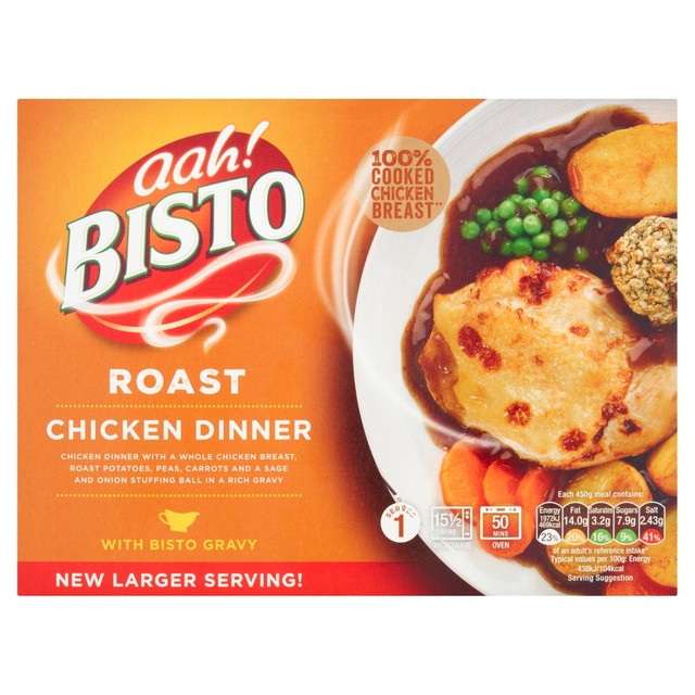 Bisto Roast Chicken Dinner 450g, imported from the UK