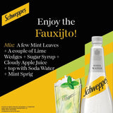 Schweppes soda water 1L (British brand)