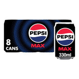M&S Pepsi Max Sugar Free Cola 8 x 330ml- Buy online at McGrocer