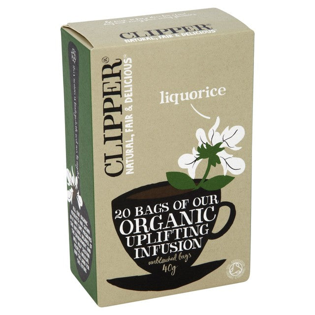 Clipper Organic Liquorice Teabags 20ct, UK version