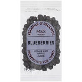 M&S dried blueberries sweetened with apple juice 100g, imported from the UK