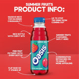 Oasis Summer Fruits juice drink 1.5L, imported from the UK