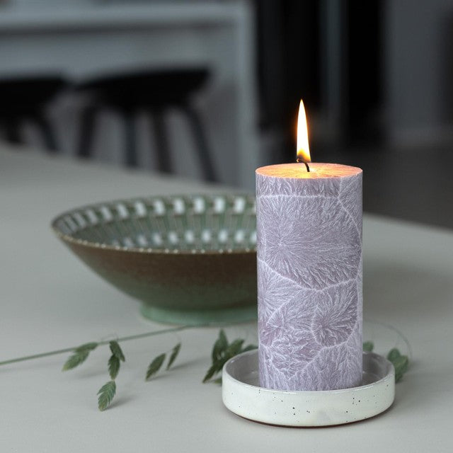 Liljeholmens Shea Pillar Candle Mallow 67x150mm (British brand)
